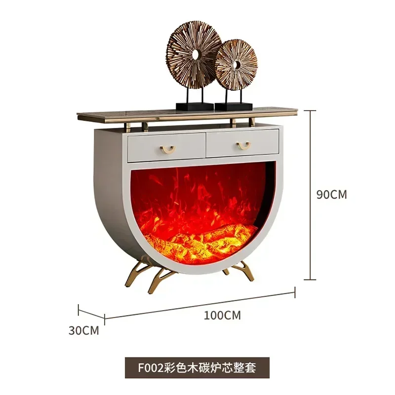 จําลองเตาผิงครีมลมห้องนั่งเล่นEntryเตาผิงตู้B & B Villaศิลปะยุโรปตกแต่งตู้