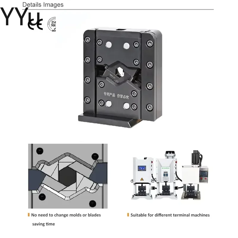 for Hexagonal Crimping Die 35-240sqmm Cable Terminal Lug Press Tool for Wire Crimper Plier Hydraulic Punch Machine