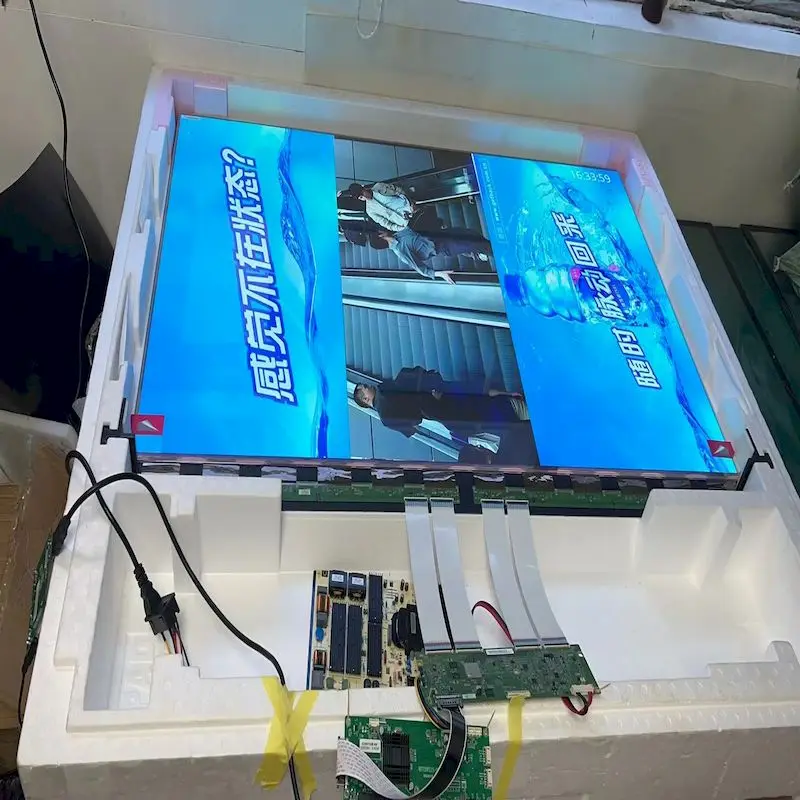 L G 55inch Transparent OLED SKD Support OEM Glass and Housing