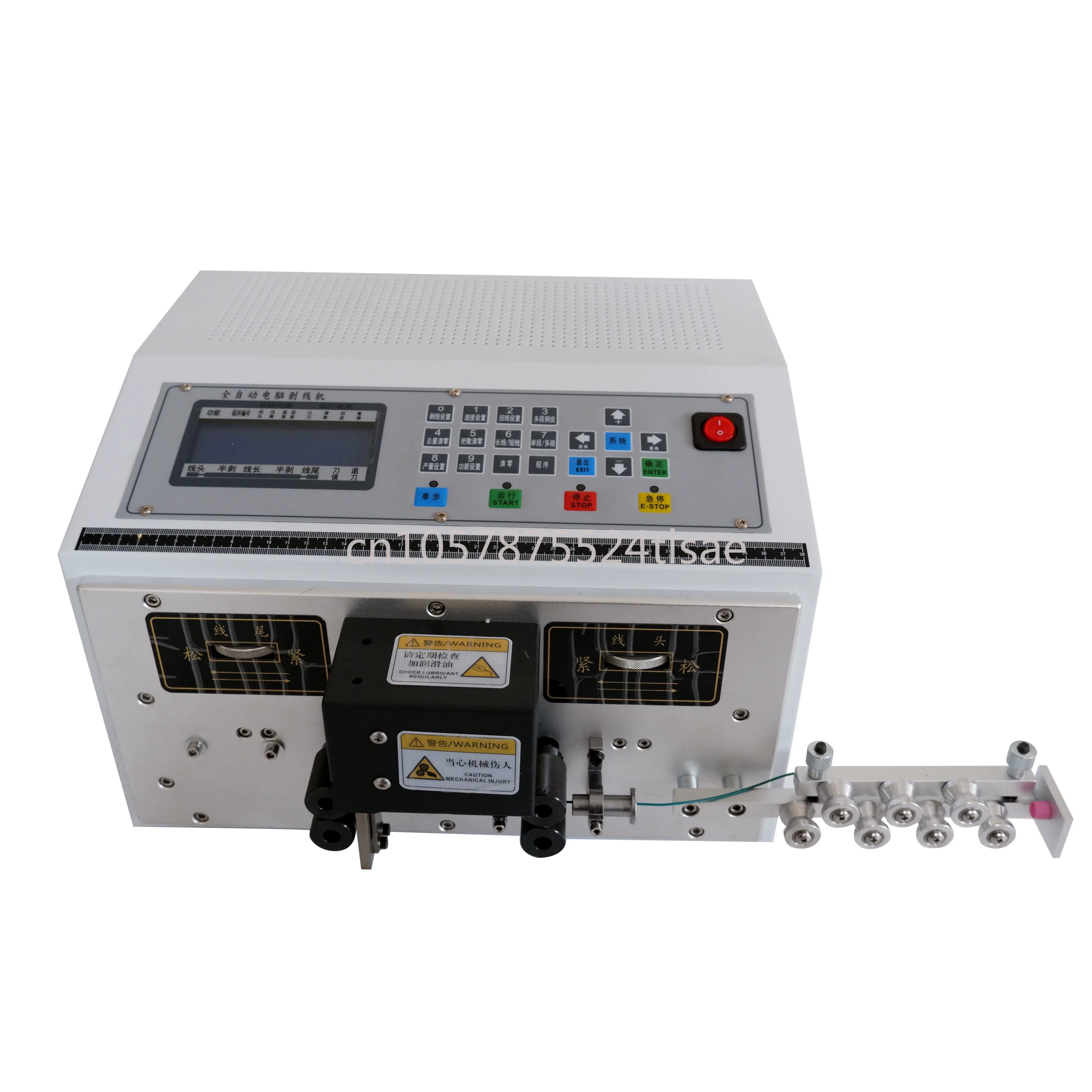 

0.1-4mm2 New Computer Wire Stripping Automatic Peeling Cutting Skinning Cable Stripper 32bit Intelligent Control System 220V