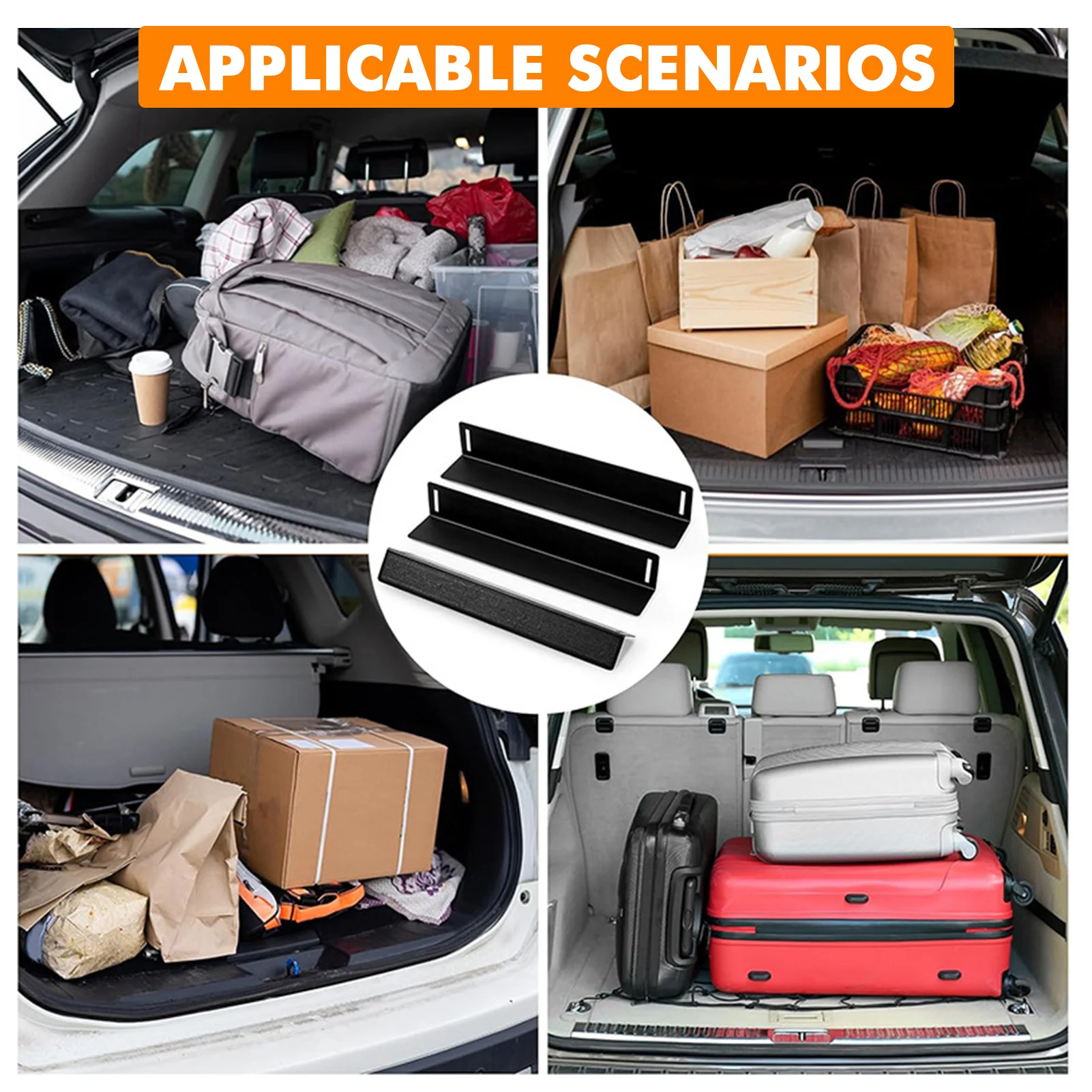 

3 шт. фиксированные разделители багажа, прочный металл, не легко деформируется, дизайн для путешествий, чемодана с мелочей