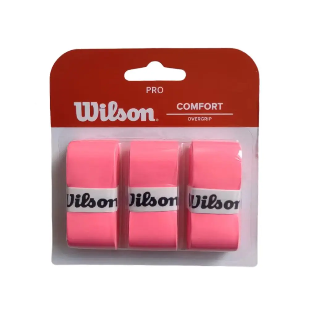 Wilson 3PCS Tennis Racket Overgrip Sweat Band Absorption Grip PU Non-slip Racket Handle Grip Tennis Griptape Padel Grip PRO view 6