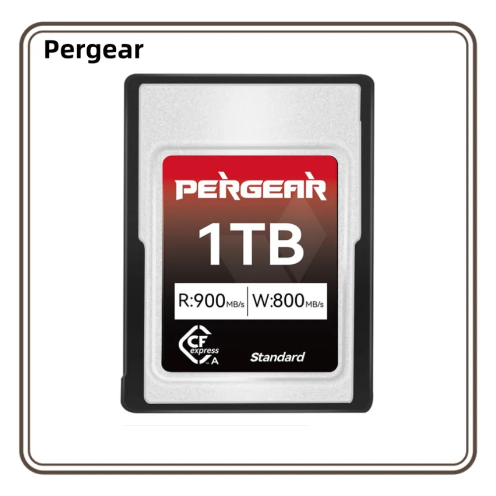 Pergear 256GB 512GB 1TB CFexpress Type A Memory Card for Sony Alpha Sony FX Cameras 900MB/s Read Speed & 800MB/s Write Speed