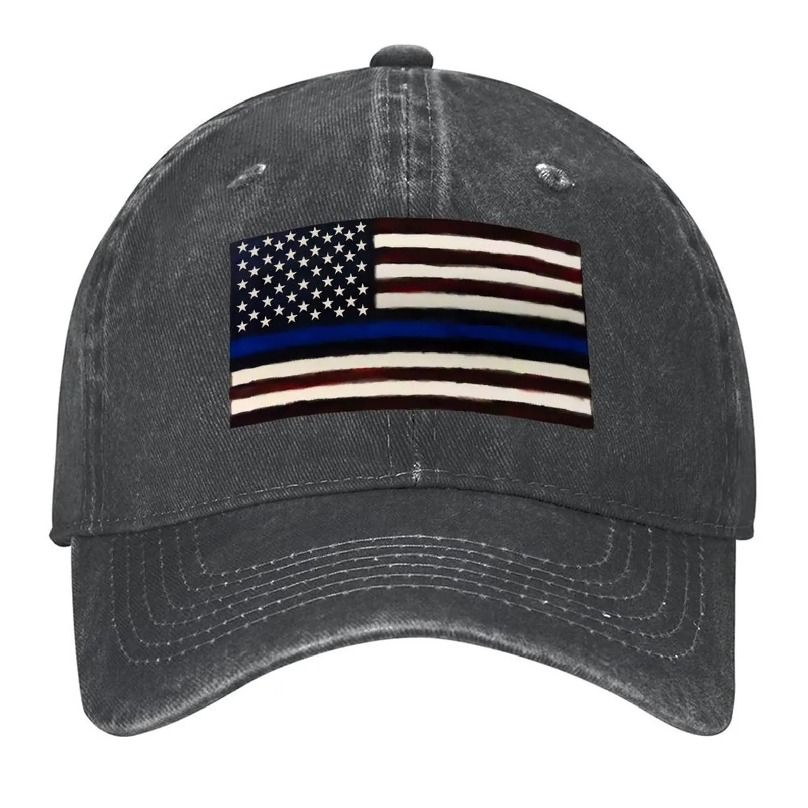 

Blue Line American Flag Baseball Cap Golf Hat Man party Hat Sports Cap Luxury Cap Women's Beach Outlet Men's