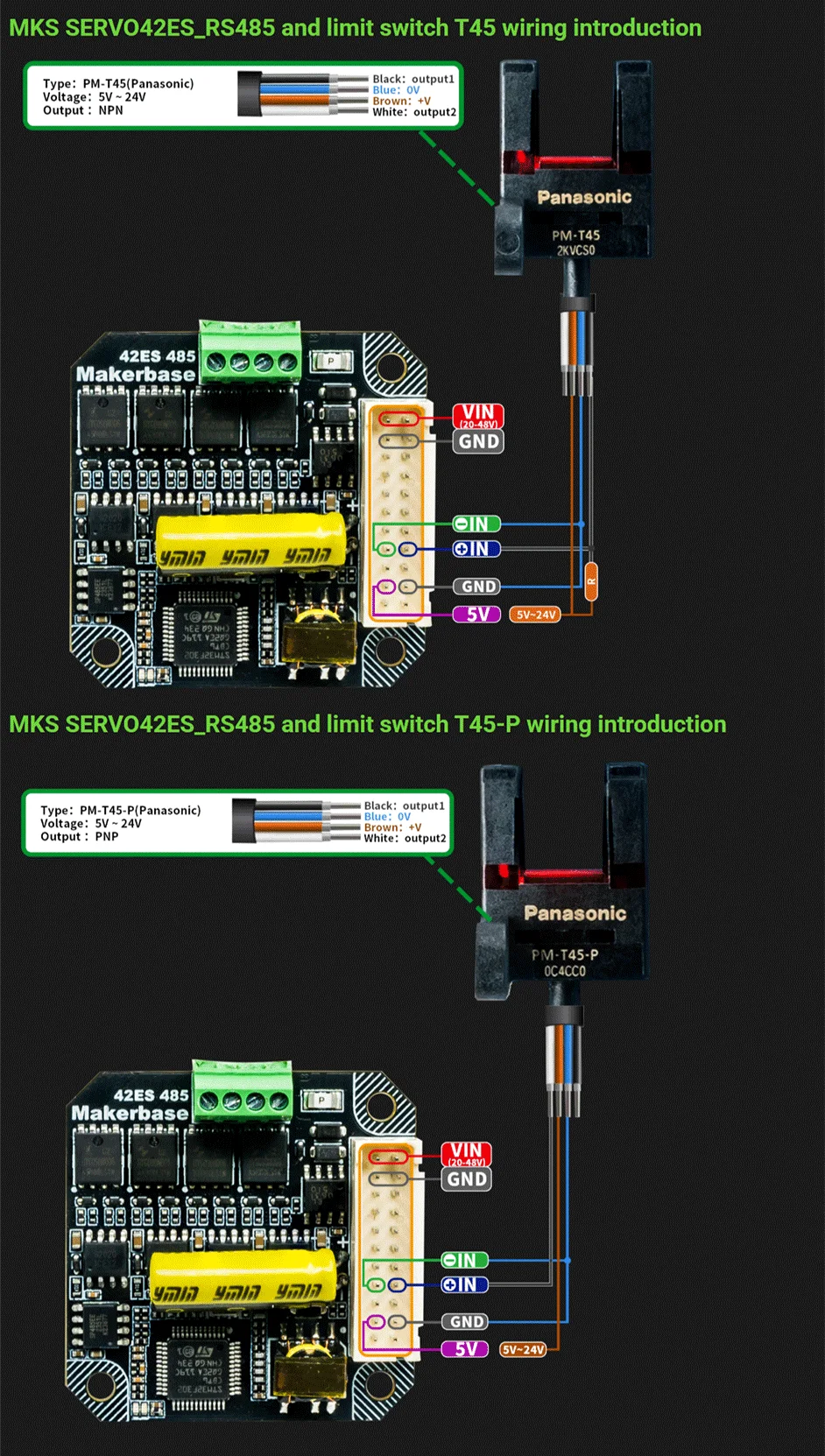 Makerbase MKS SERVO42ES NEMA17 Closed-Loop-Schrittmotortreiber für CNC-3D-Drucker, Gen_L FOC, leise und effizient – Detail 9
