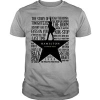 Hamilton An American Musical T-Shirt. Summer Cotton O-Neck Short Sleeve Mens T Shirt New S-3XL