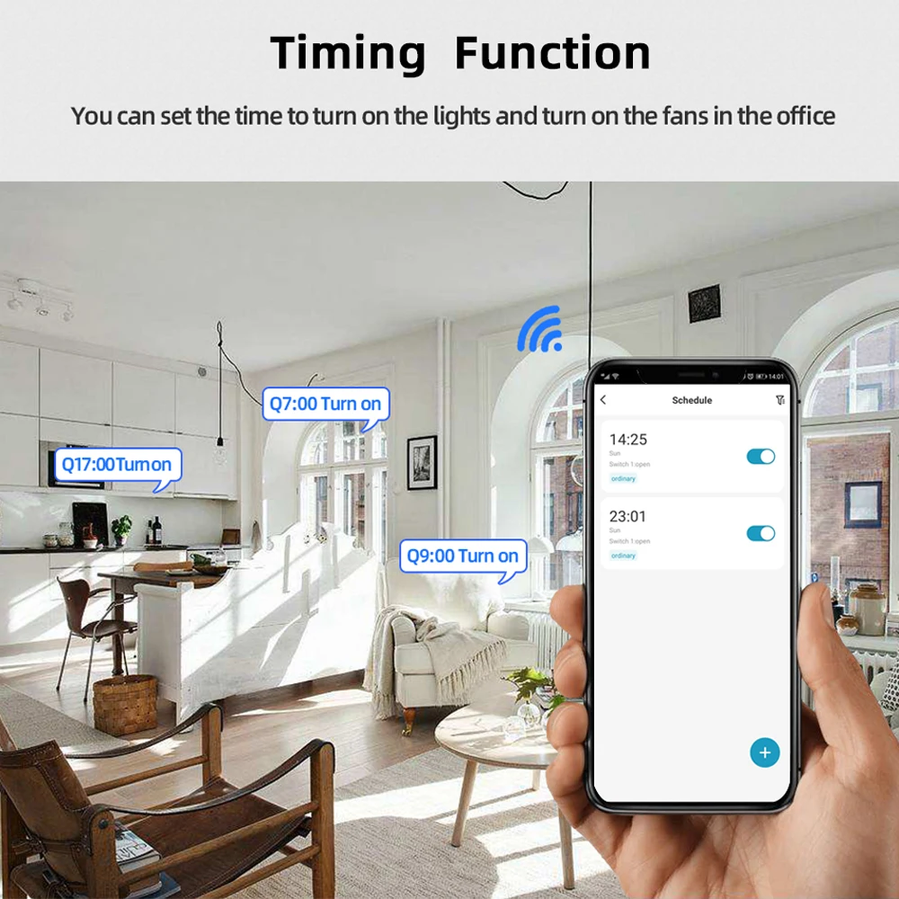 2 Channel Tuya Smart Wifi Motor Switch Module,DC 12V 24V 32V 110V 220V Inching Relay,Alexa Google Alice RF433Mhz Remote Control