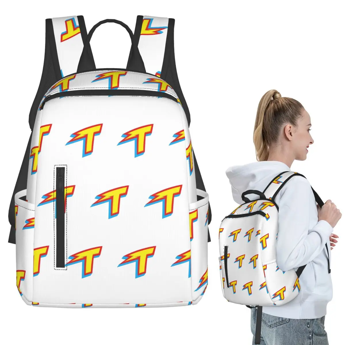 

Team Thundermans Backpack Student BookBag Kids School Bag Laptop Shoulder Bags Men Women
