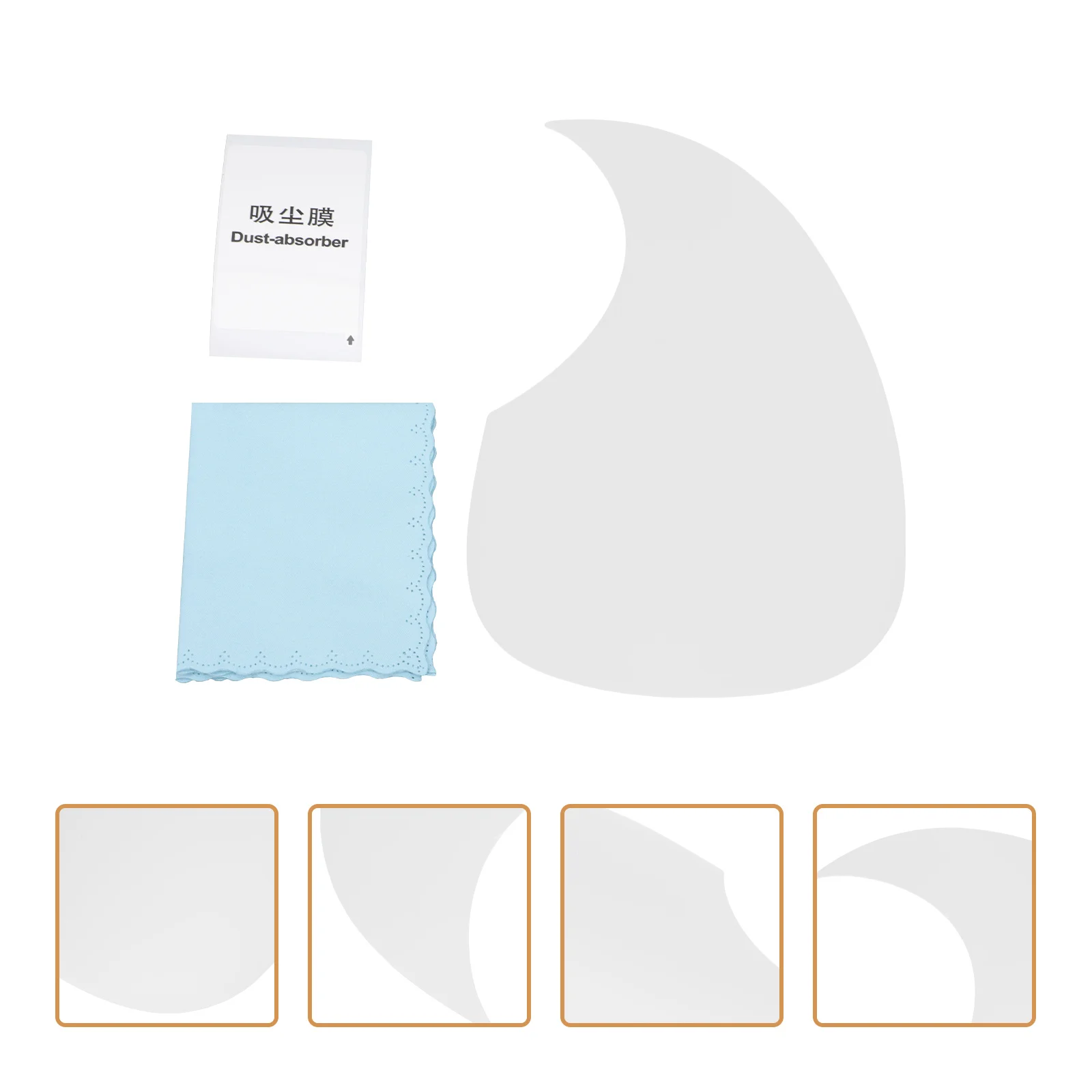 

Anti-scratch Guitar Sticker Pick Guard for Decoration Material Accessories Self-adhesive Protective