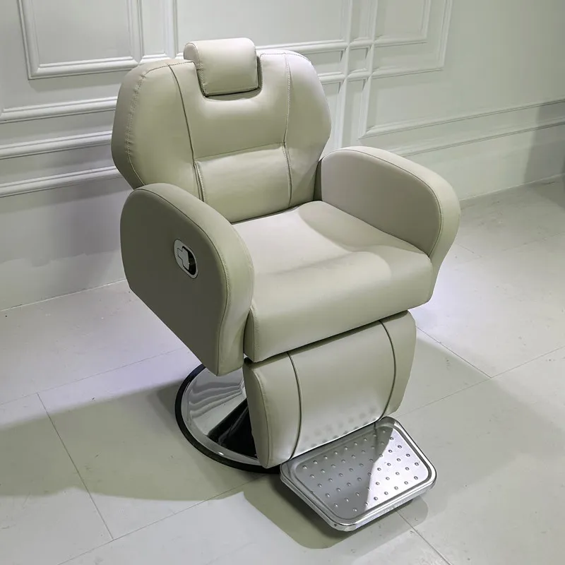 Ergonomic Premium Barber Chair Comfortable Luxury Nordic Modern Barber Chair Multifunction Universal Chaise Salon Furniture