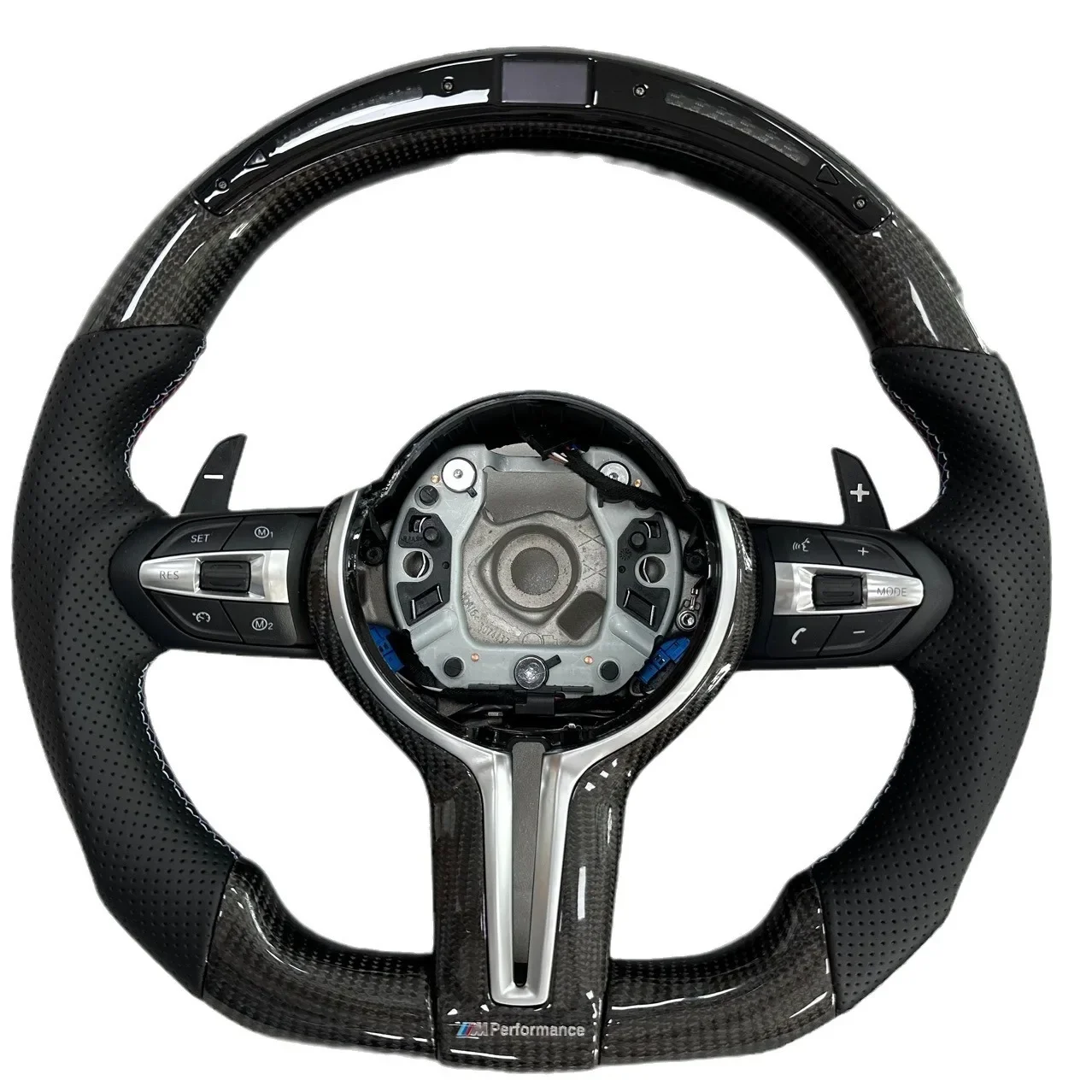 

Real Carbon Fiber Leather Steering Wheel for 1 2 3 4 Series F10 F20 F30 F82 Sports Design Style Models M3 M4 M5 M2 Fit