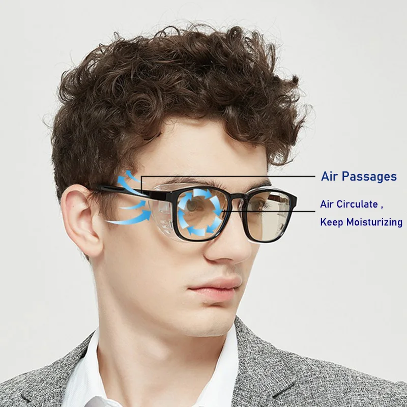 Moisture Chamber Glasses Dry Eye Blue Light Laser Surgery Moisturizing Eye Protection Eyewear Add Water