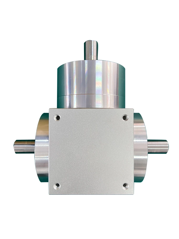 ODM High Precision 90 Degree Right Angle Commutator T-Type 42 Planetary Gear Hollow Shaft Dual Shaft Speed Reducers