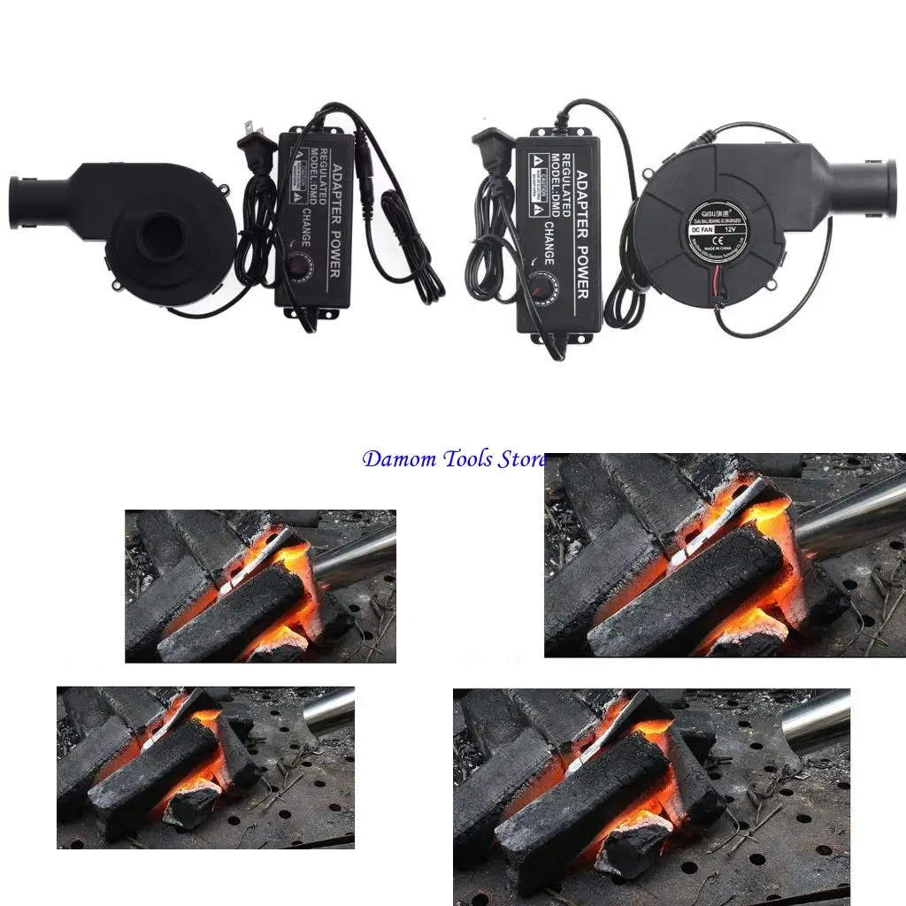 57be 155x98x67mm12v تدفق الهواء الكبير 100V 220V AC وحدة تحكم السرعة