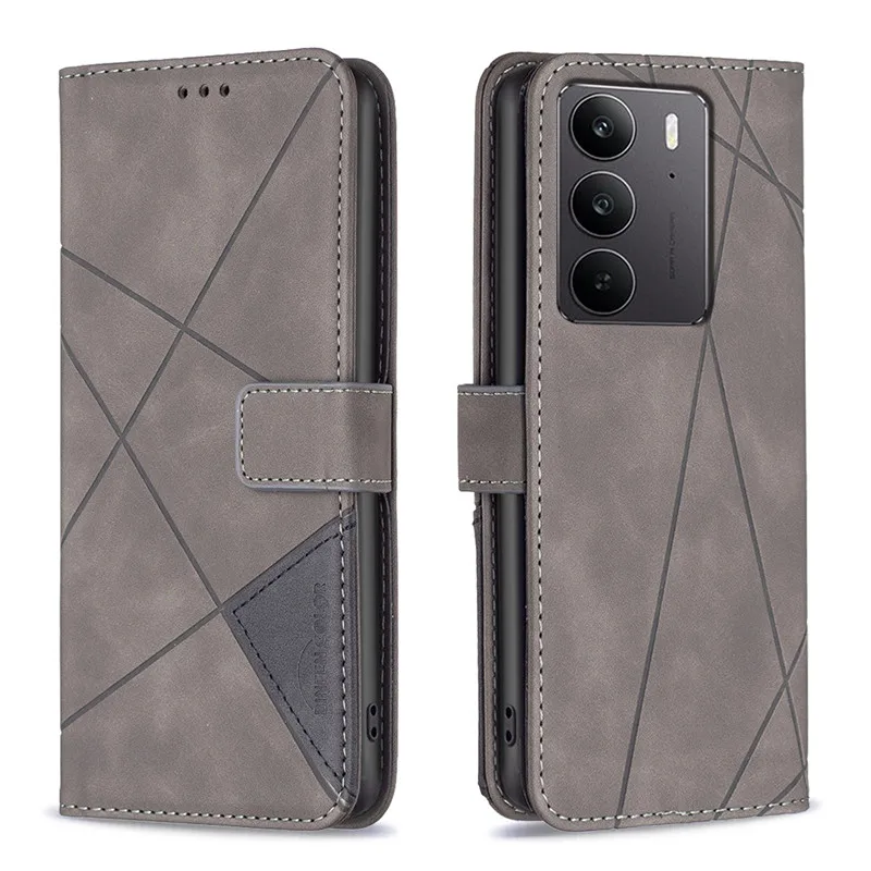 Magnetic Leather Flip Case For OPPO Realme C75 4G Note 60 50 C61 C63 GT 6 6T C65 C67 5G Protect Cases Wallet Bags Phone Cover