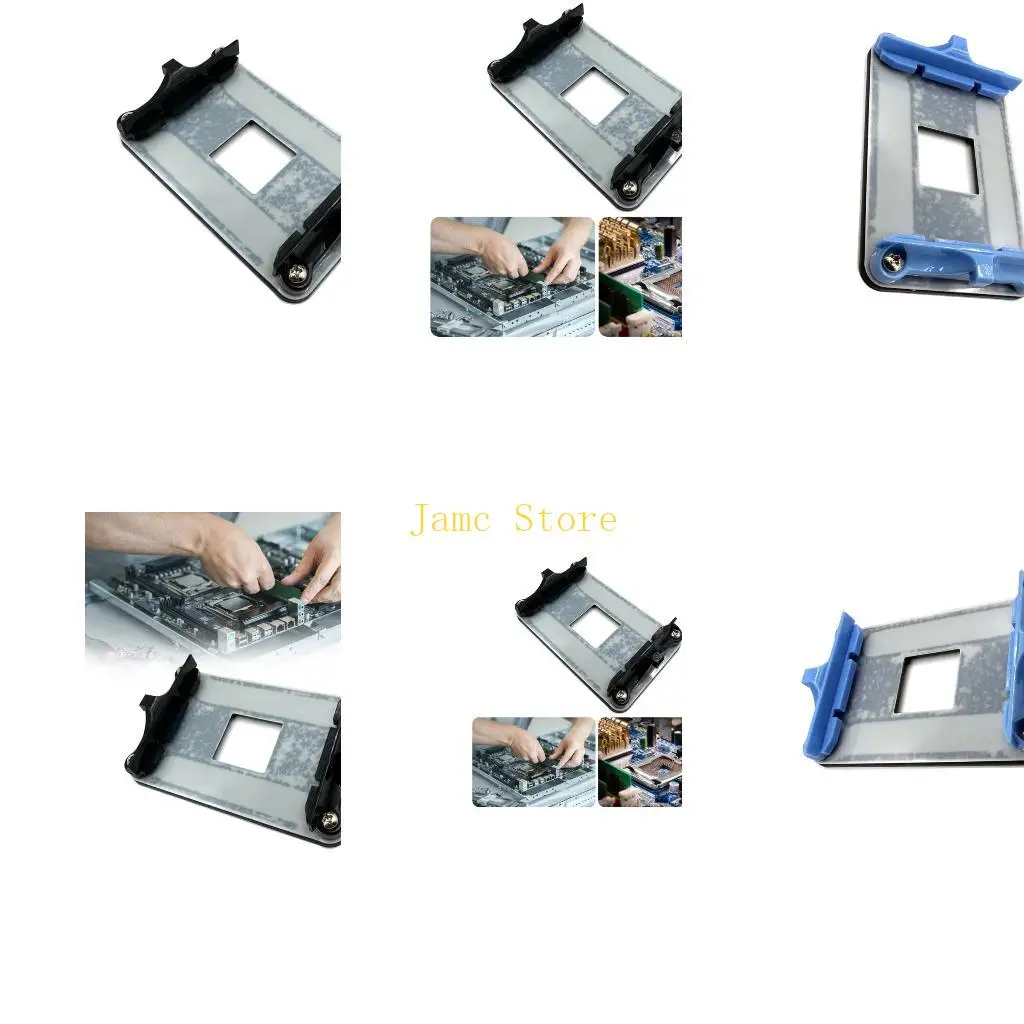

LX0B Metal Backplate Support Cooling Solution for AM4 Motherboards and AMD4 Heatsink