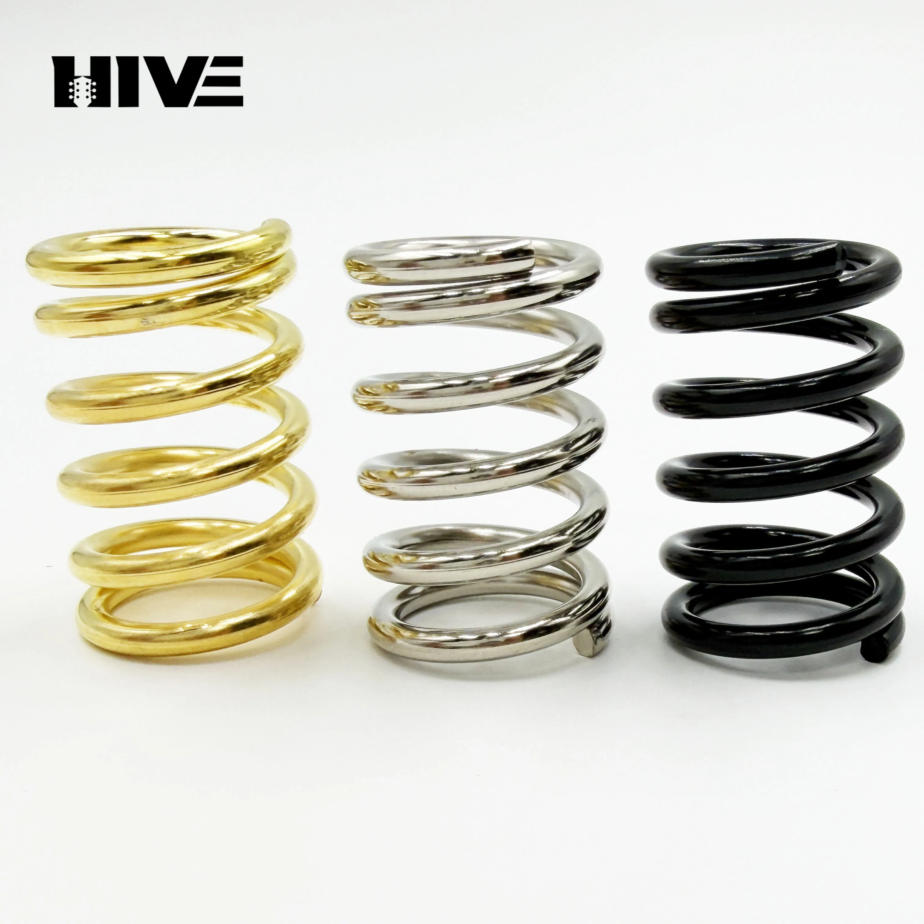 5Pcs/Set Guitar Bridge Spring High-Elasticity 3-color Anti-Rust Coated Guitar Vibrator Spring Guitar Spring Accessories