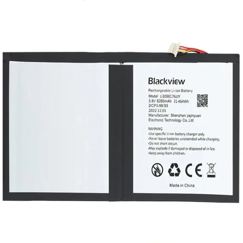 

In stock for Blackview Tab 15 battery 8280mAh New production date High capacity for Blackview battery