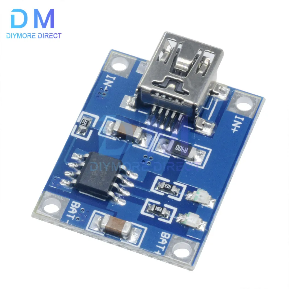 Type-C Micro Usb 5V 1A 18650 TP4056 Lithium Batterij Oplader Module Opladen Board Met Bescherming Dual Functies TP4056