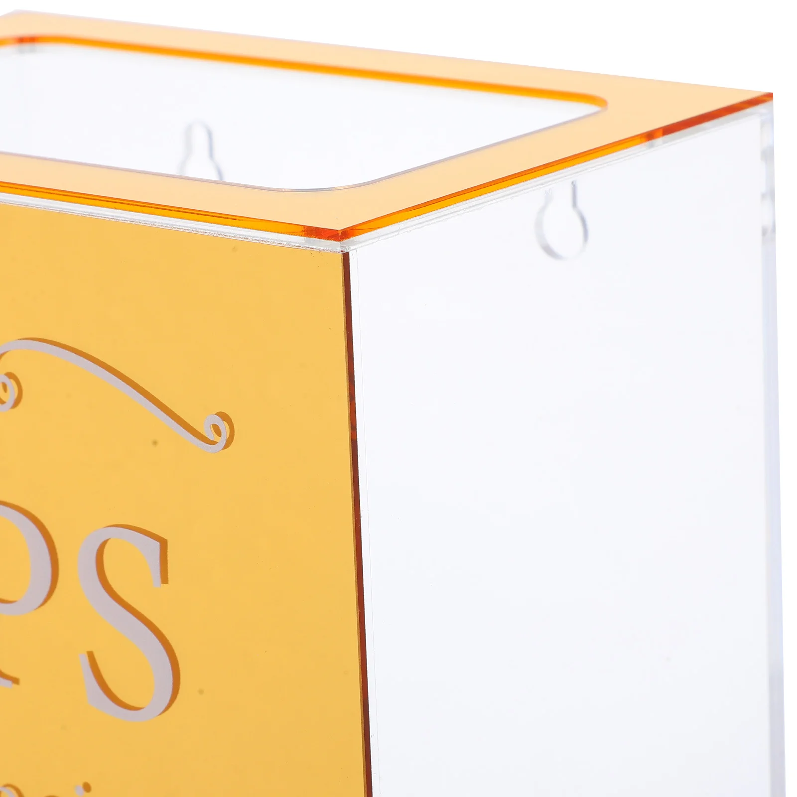 Suggestion Box Boxes Coin Bucket Container Clear Donation Jar Acrylic Accountant Decor Dropbox Office Ballot