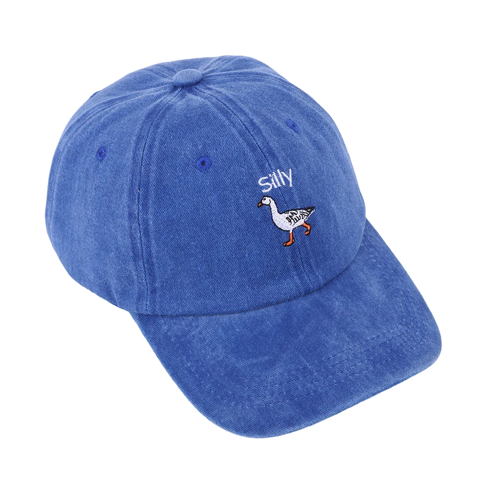 

Funny Embroidered Silly Goose Baseball Cap Silly Goose Hat Vintage Adjustable Golf Dad Hat Outdoor Camping Hat for Men and Women