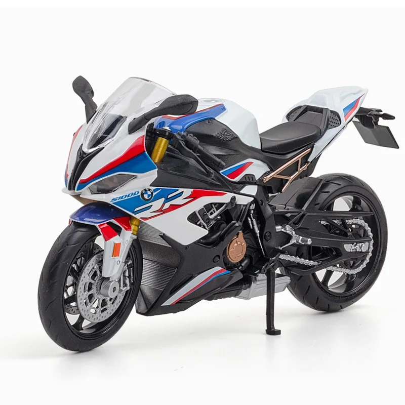 

1/12 S1000RR Motorcycle Toy 1:12 RMZ City Diecast Metal Racing Model Super Sport Miniature Collection Gift For Boy
