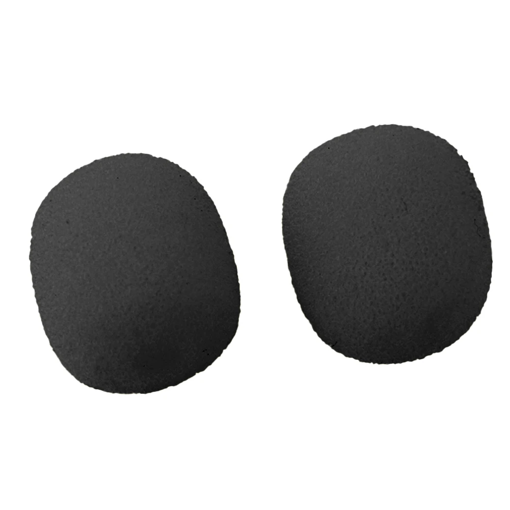 10Pcs Microphone Replacement Foam Microphone Windscreen Headset Cover Telephone Headset Mic Cover Headset Foam