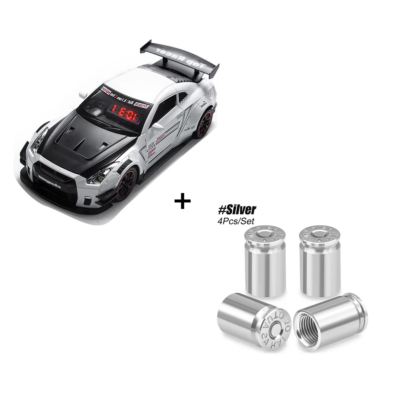 1SET Car Model Alarm Clock with LED Digital Display,Snooze Function,Cool Light Effects,Boys Bedroom Decor,Great Present for Kids view 5