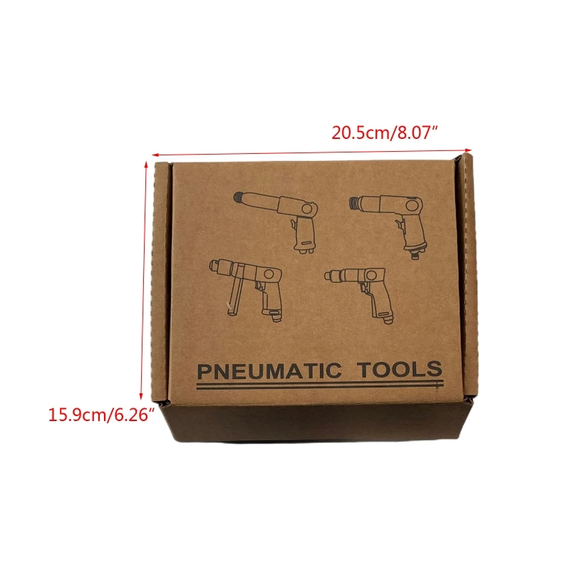 1Set 10mm Pneumatic Drill 13mm Type Pneumatic Drill Forward and Reverse Dropship