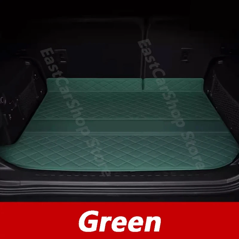 

For Chery Jetour Traveller T2 2023 2024 Car PU Trunk Mat Boot Liner Tray Car Rear Trunk Cargo Mat Protective Pad Accessories