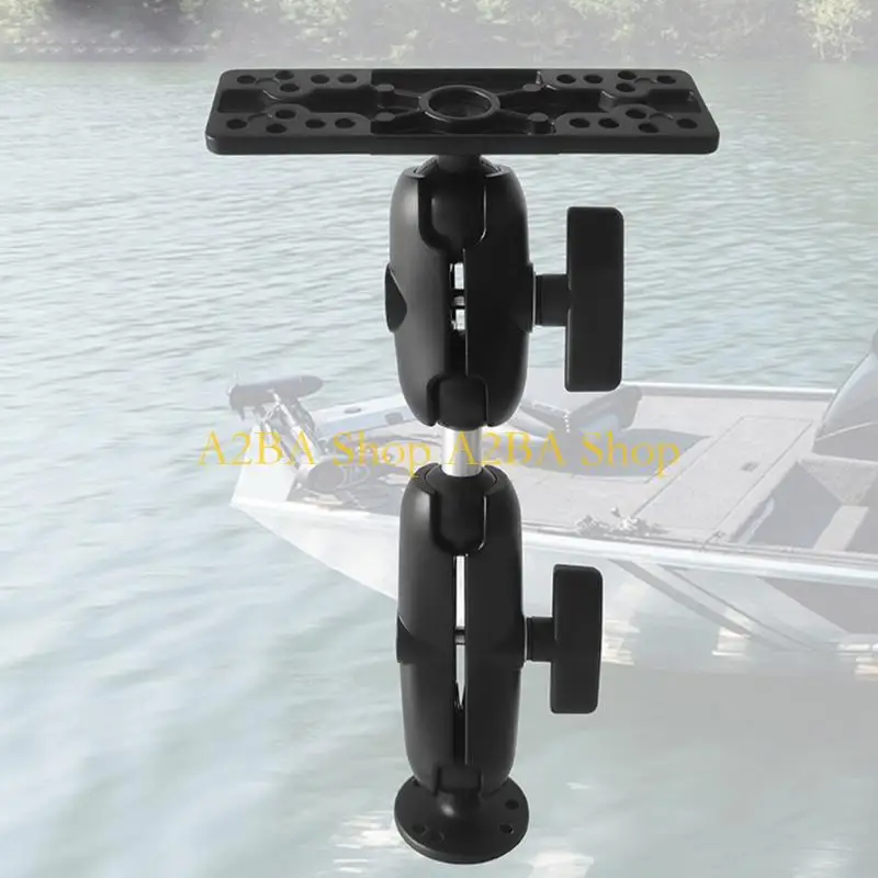 

A2BA Коррозионностойкие алюминиевые сплавы Подставка для эхолотов с быстроразъемным зажимом для различного оборудования лодок