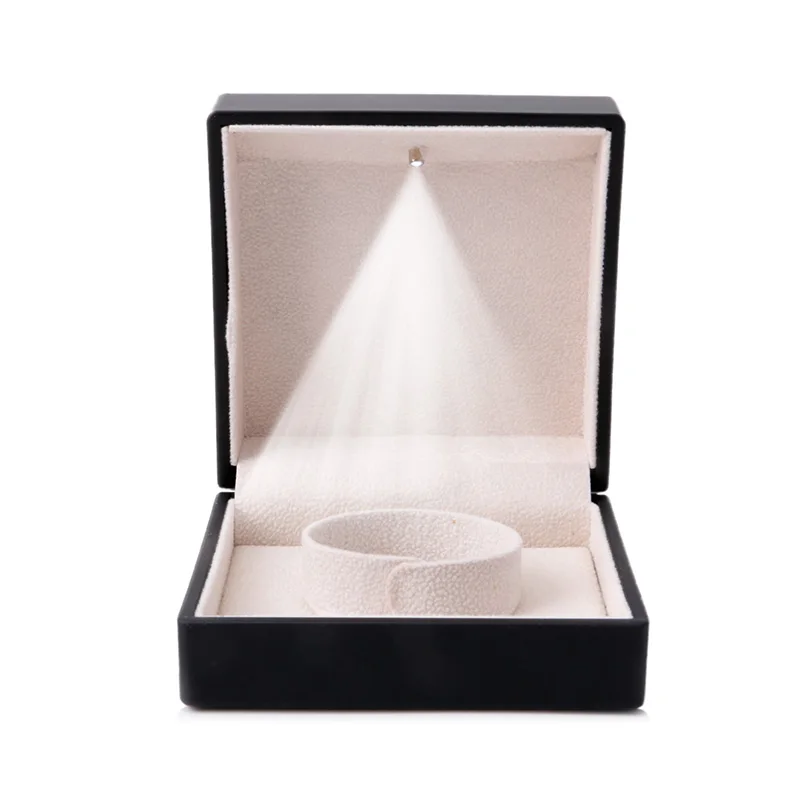 Bracelet Gift Box Led Lighted Box Ring Jewelry Display Case Gift Box