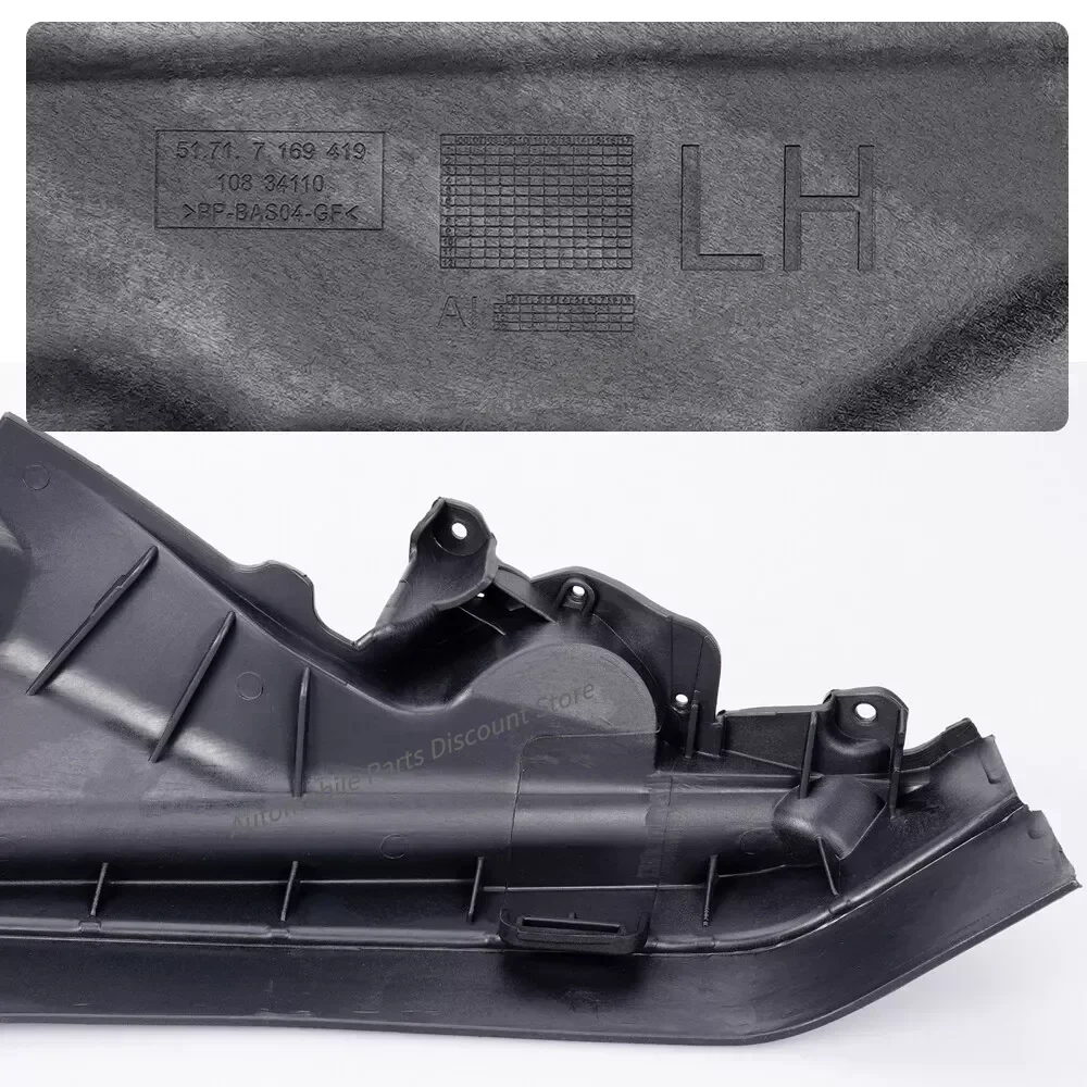 for 2006-2014 E70 E71 BMW X5 X6 Car Engine Upper Cover Compartment Partition Panel 51717169420 51717169421 51717169419