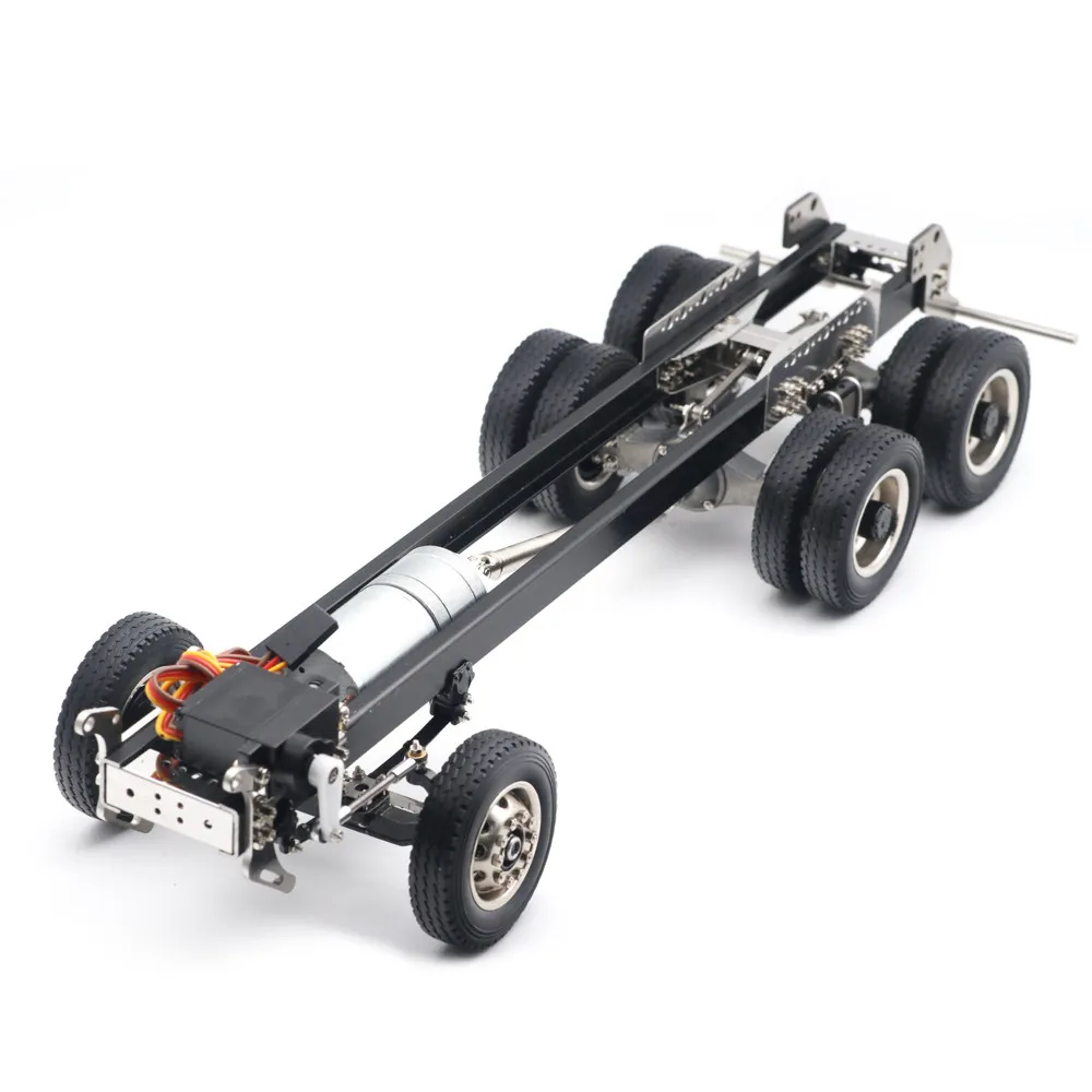 

1/24 Scale All-metal Truck Chassis RC Parts Simulation Model Remote Control Car Upgrade and Modification Parts