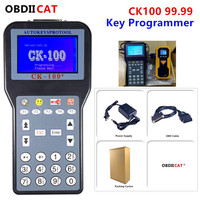 OBDIICAT OBD2 Auto Key Programmer CK100 with 1024 Tokens CK-100 V99.99/46.02 CK100 Key Programmer OBD2 Car Key Maker Auto Tools