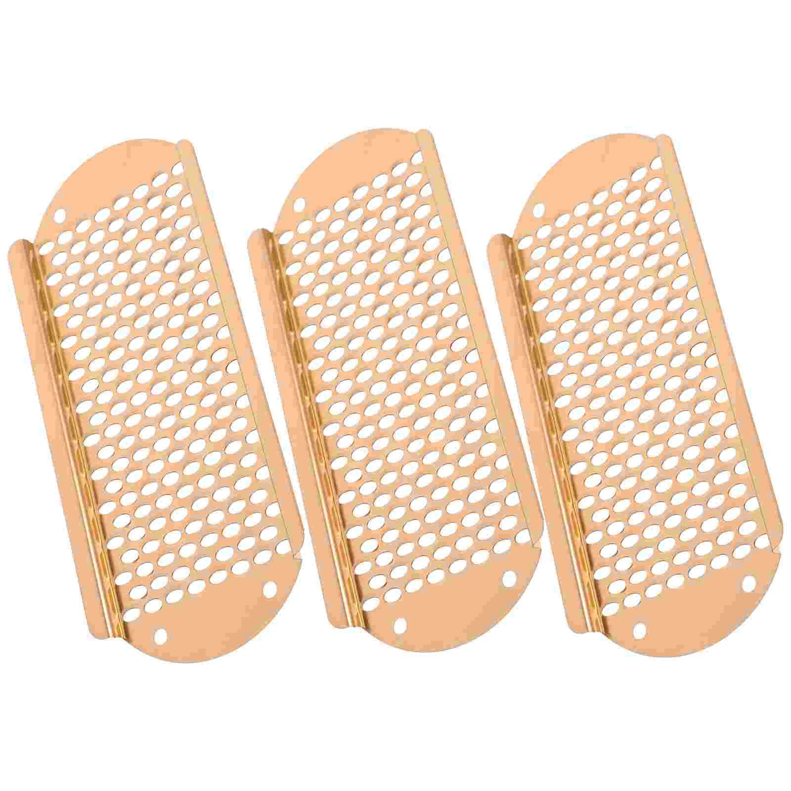 3 Pcs Pumice Stone Foot File Scrubber Feet Grater for Pedicure Handheld Tools Salon Files Hard Skin Cheese Dead Stainless Steel