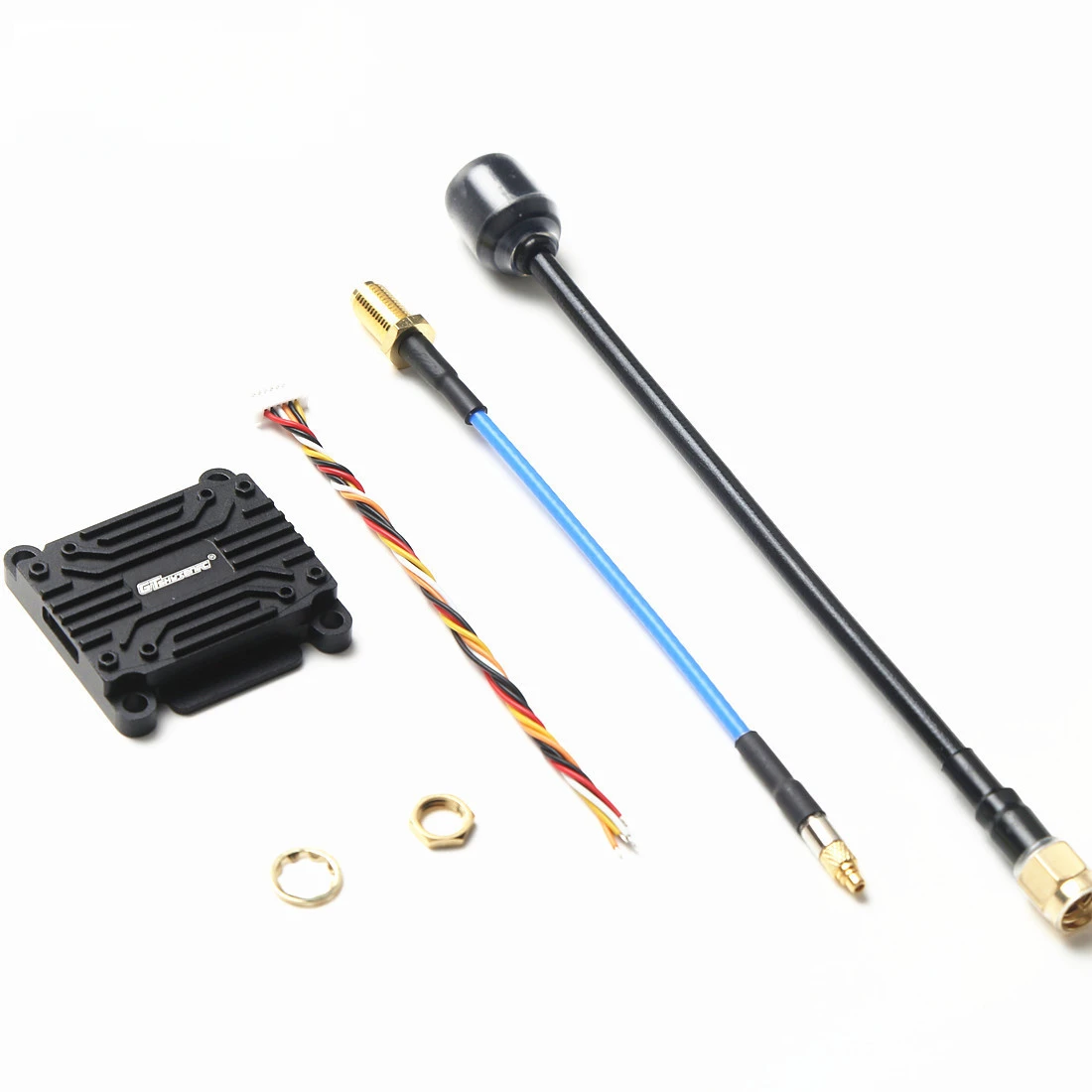 

Applicable to GTSKYTENRC Tracker 5.8G 2.5W 72CH image transmission VTX high power traverser FPV