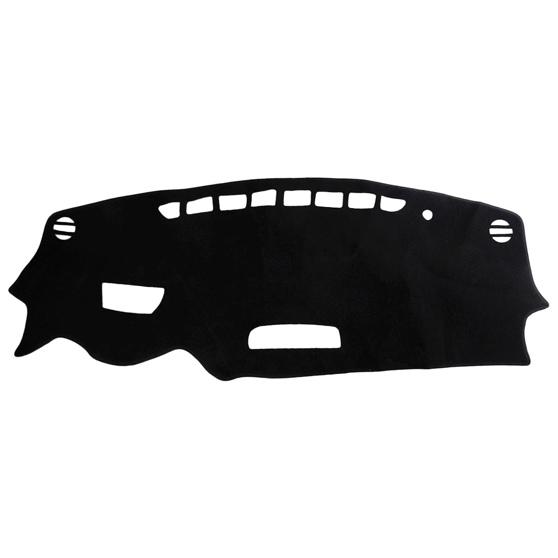 Car Dashmat Dashboard Cover Pad Protector with HUD Hole Fit for Mazda CX-3 2015-2021 2022 2023 Left hand Drive Black Polyester