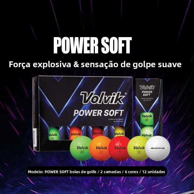 balle-de-golf-volvik-power-soft-distance-double-layer-balle-a-deux-couches-haute-brillance-pour-les-amateurs-de-golf-et-de-fitness