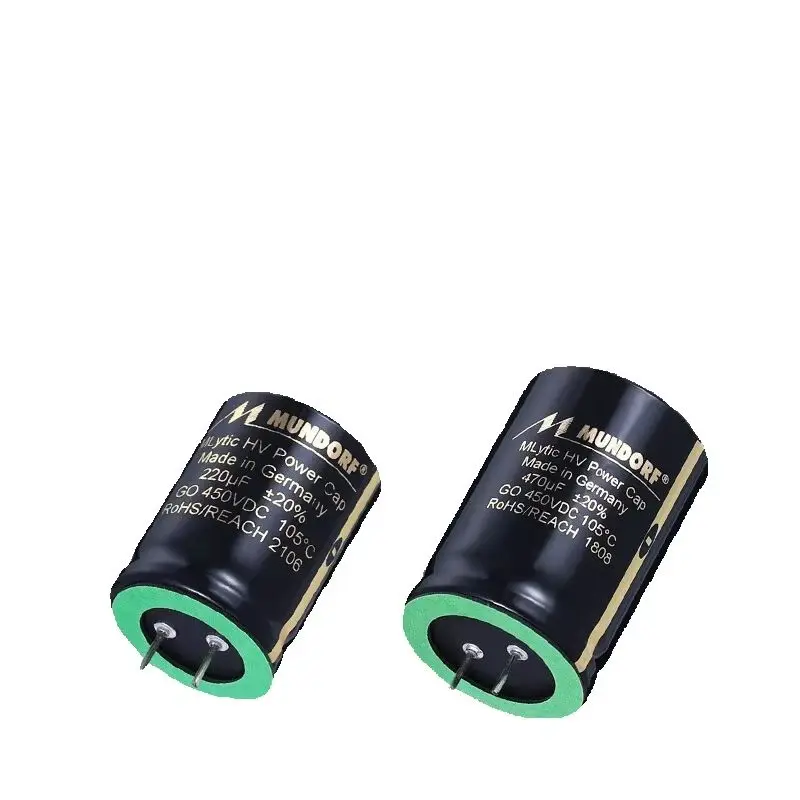 German Mundorf MLytic HV MLGO Series 450V Tube Amplifier Filter Electrolytic Capacitor