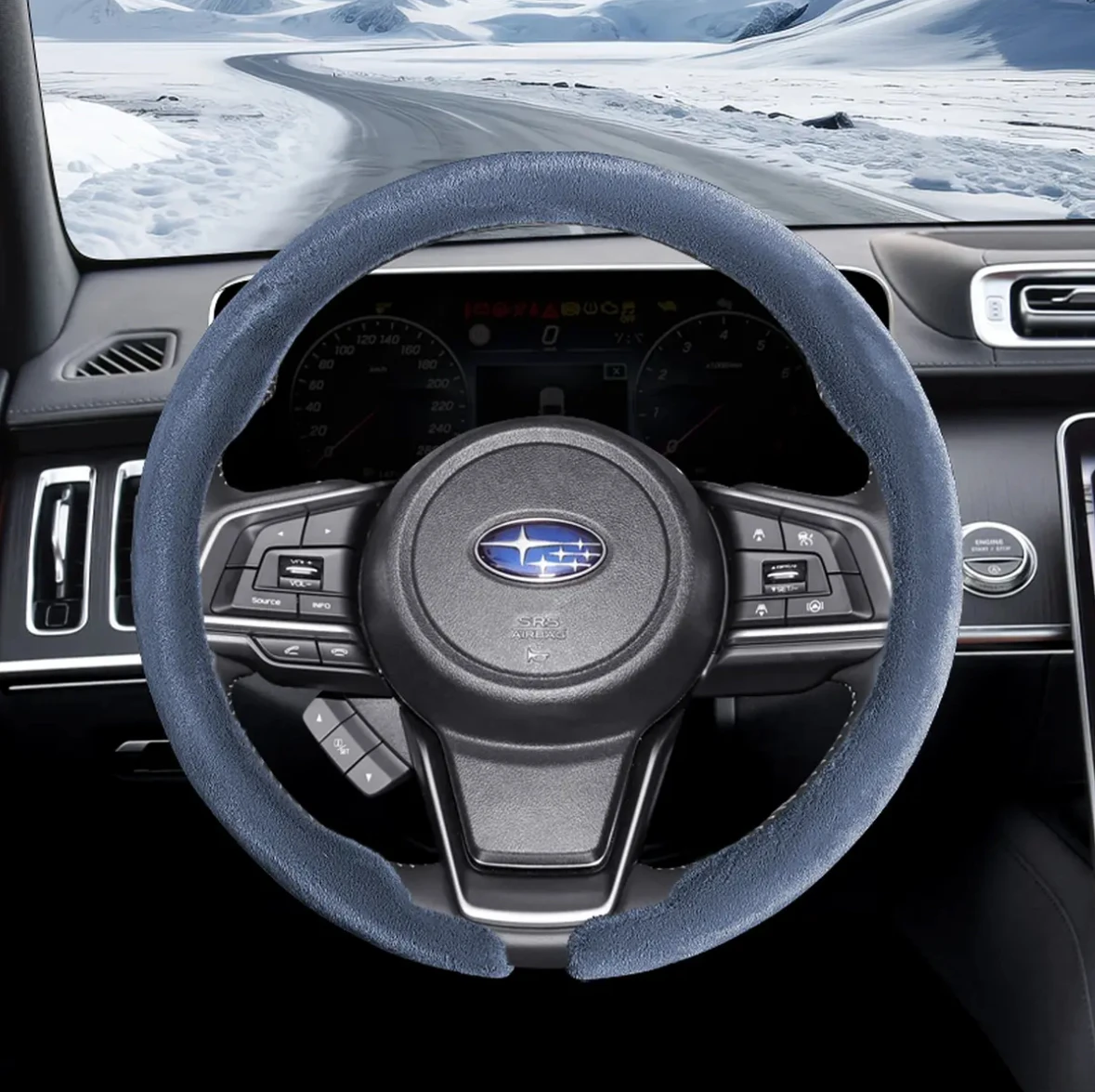 

Soft Winter Warm Plush Car Steering Wheel Cover Universal 36-38cm Steering Wheel Cover For Car Auto Interior Accessories 6Colors