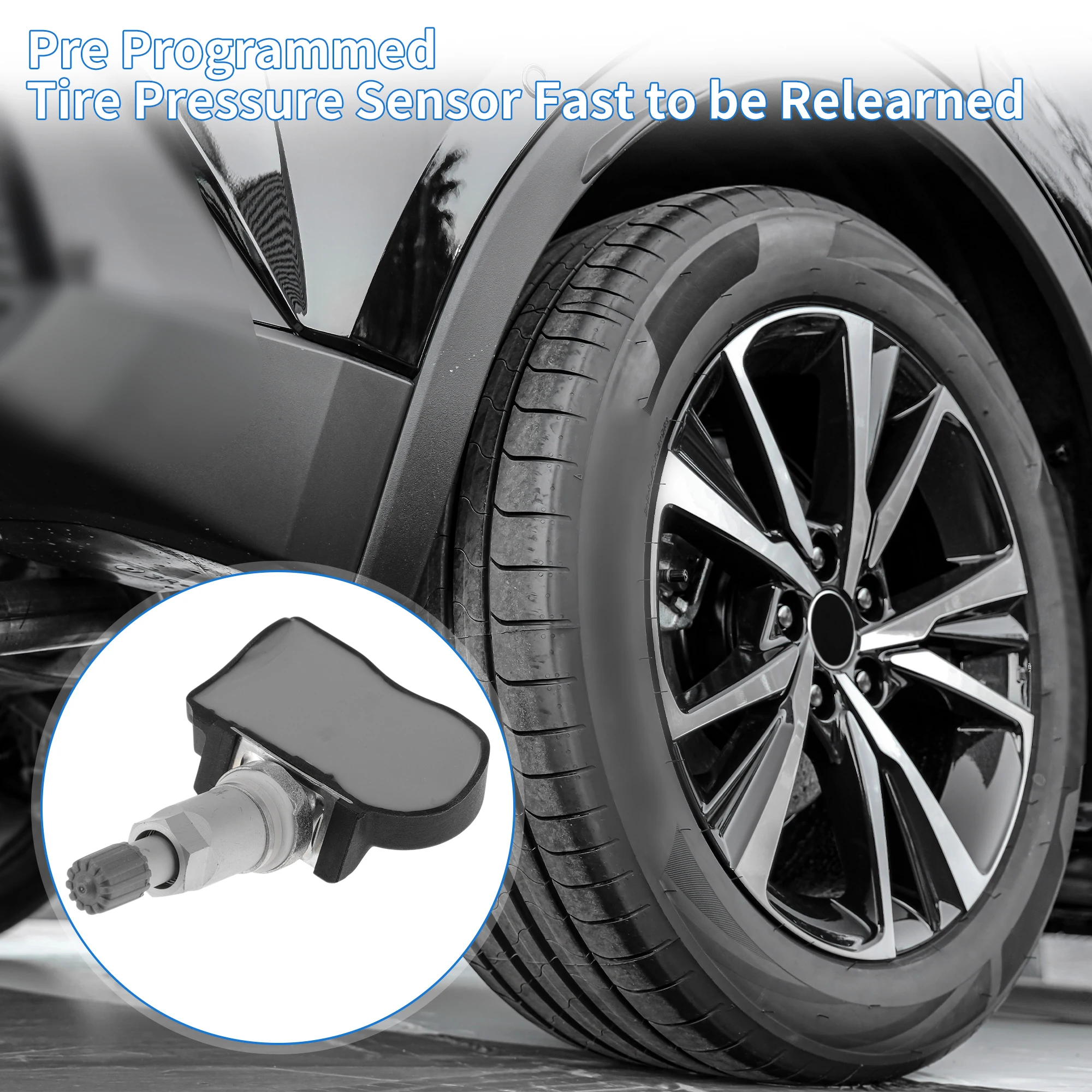 مستشعر ضغط الإطارات Motoforti مستشعر TPMS رقم 42753TG7A51 لهوندا بايلوت 2016-2017
