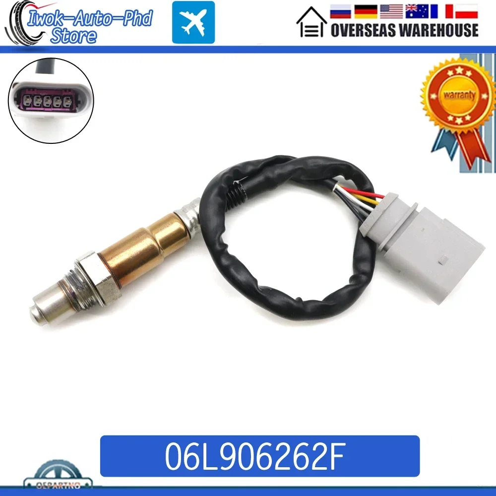 06L906262F Upstream Air Fuel Ratio Lambda O2 Oxygen Sensor for Audi A4 A5 A6 A7 A8 Q5 1.8L 2.0L 2016-2020 06L906262D