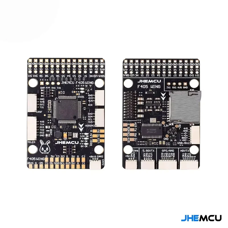 JHEMCU F405 Wing Flight Controller INAV 5V ในตัวบารอมิเตอร์ Gyroscope OSD Blackbox BEC สําหรับเครื่องบิน RC FIXED-Wing