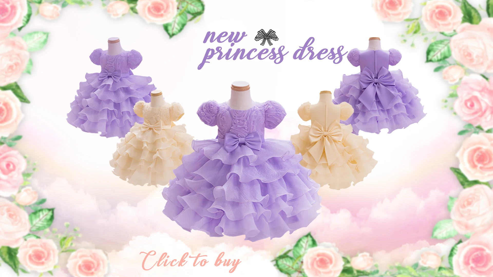 Sommerkleid für Babys von 0-2 Jahren, Neues Neugeborenen-Jubiläums-Geburtstags-Party-Mädchen-Prinzessinnenkleid, Ärmelloses Netz-Stramplerkleid – Detail 1