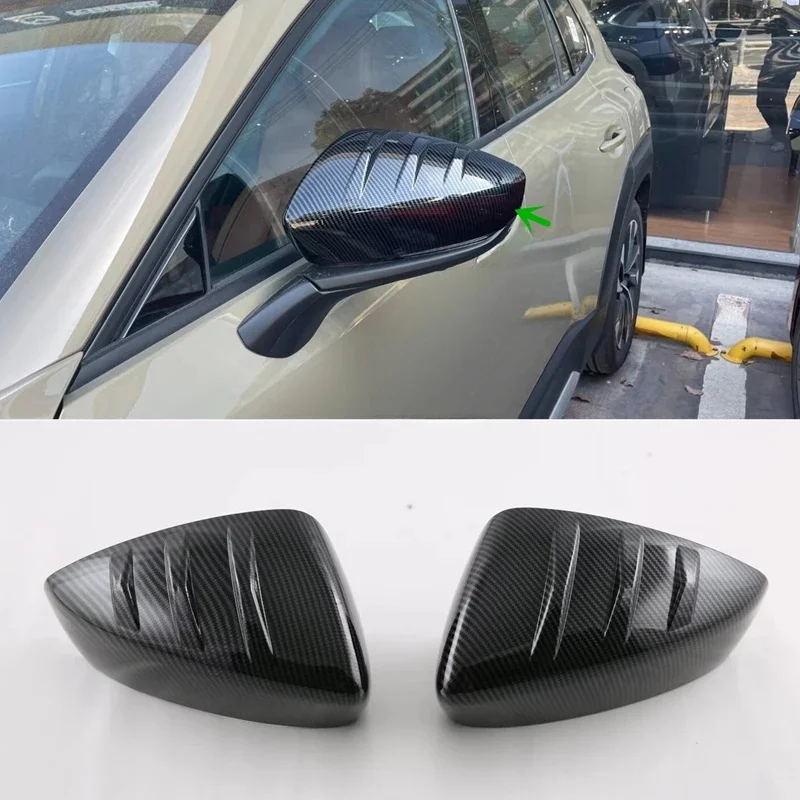 High Quality Lightweight ABS Anti Scratch Side Mirror Cover Caps Rearview Shell Case Fit CX-50