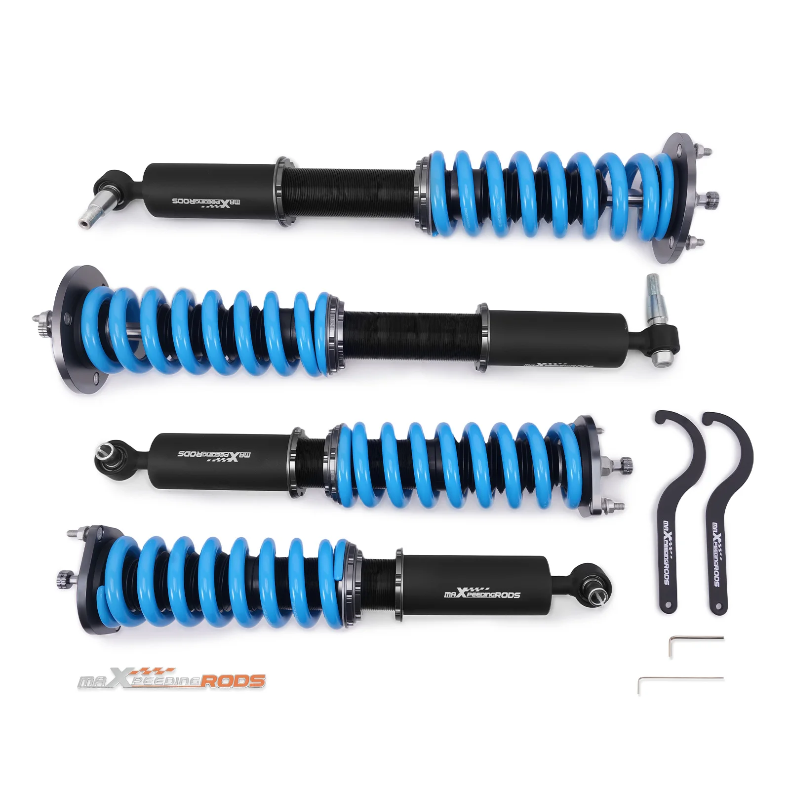 MaXpeedingrods 24 مستوى كويلوفيرس قابل للتعديل لمرسيدس بنز SL500 SL600 R230 2003-2011