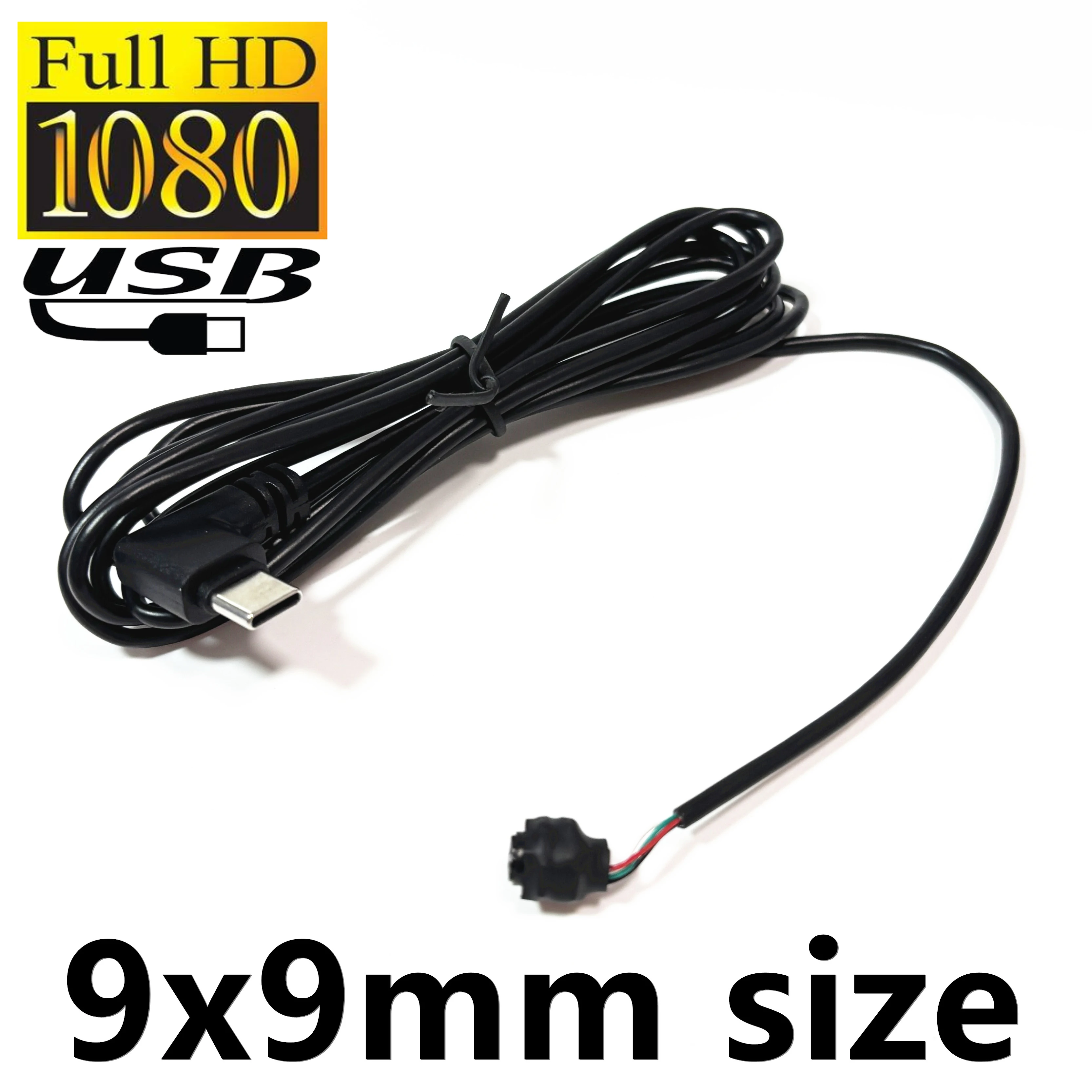 yZ[z2MP 9mm USBYƗp~jJ TYPE-C PCp 30fps 1080P HDJW[ OTG UVC ^ZLeB LIXNƊE AI{bg