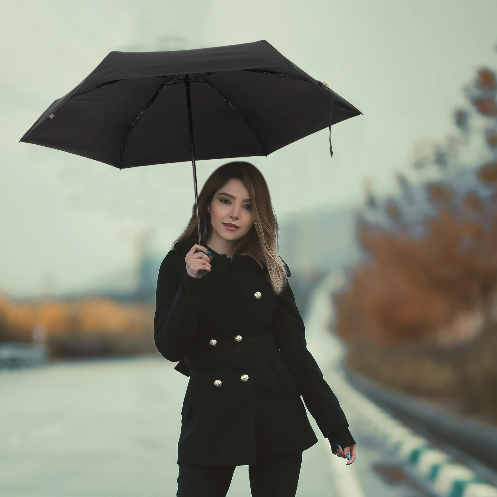

Mini Sunscreen Umbrella Small Windproof Portable Travel Umbrellas for Rain Foldable Pocket Universal Outdoor