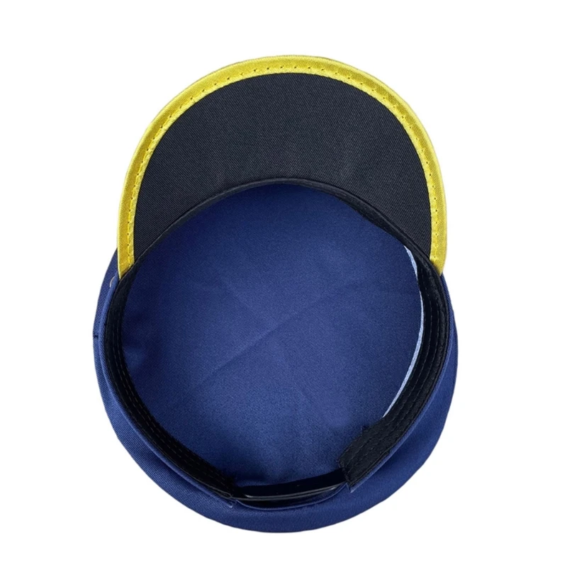 Cappello da polizia per bambini per giochi ruolo Cappello da festa per bambini Cappello da polizia con distintivo per in